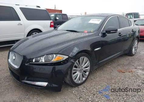2012 Jaguar Xf Portfolio из США, поврежденный, VIN SAJWA0HB5CLS56488